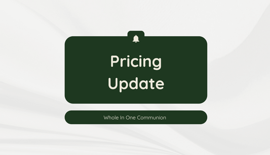 Pricing Update: July 2025 Communion Cup Pricing