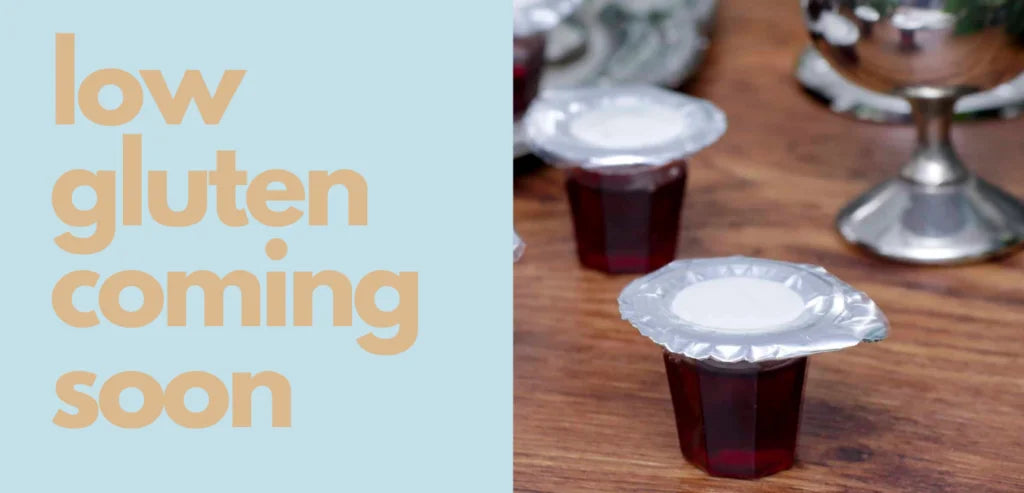 Low Gluten Prefilled Communion Cups