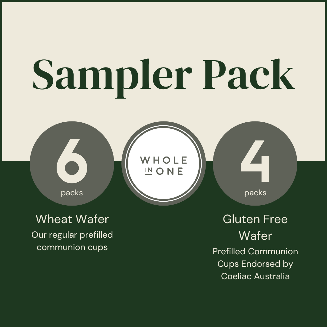 Prefilled Communion Cups Sampler Pack