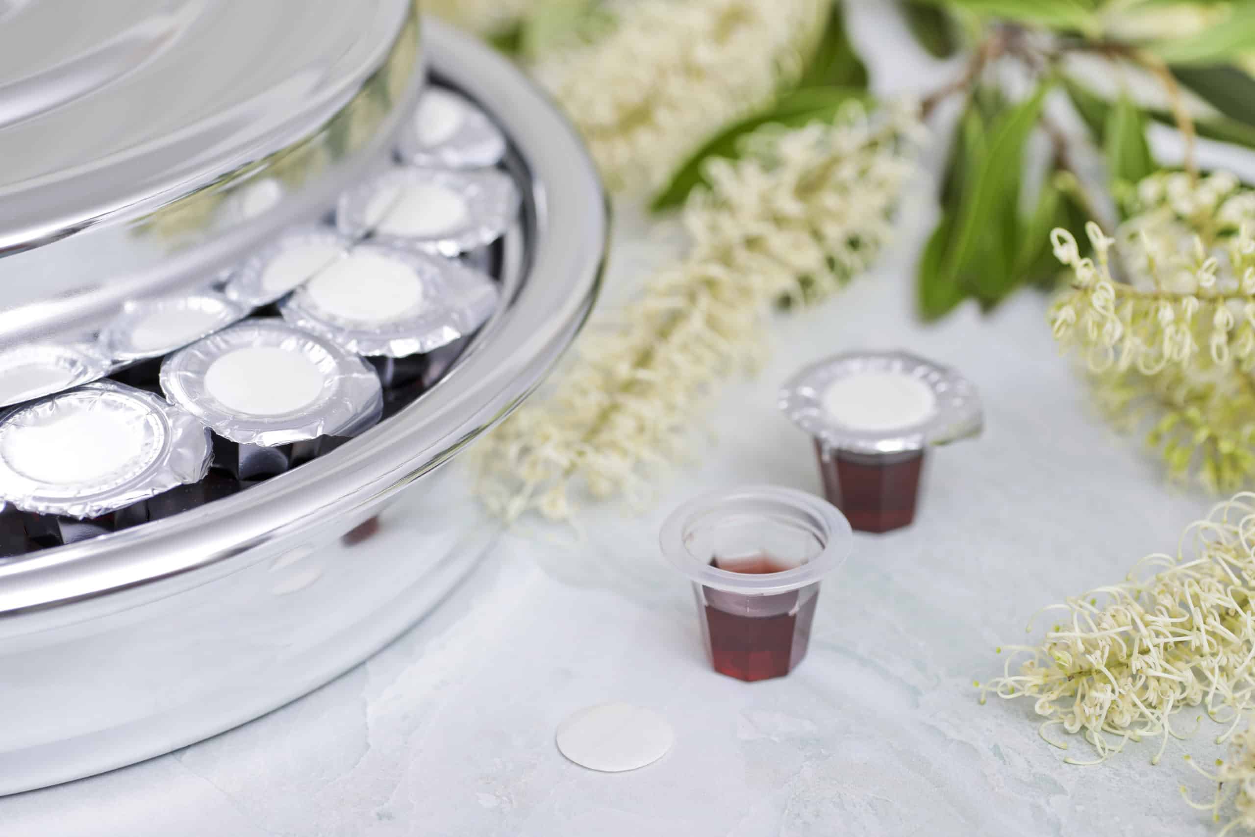 Our Gold-Plated Communion Tray with Cross Lid is more than just a vessel-it's a symbol of honor, unity, and sacred tradition. Designed with a radiant gold finish and a beautifully crafted cross Our Gold-Plated Communion Tray with Cross Lid is more than just a vessel-it's a symbol of honor, unity, and sacred tradition. Designed with a radiant gold finish and a beautifully crafted cross